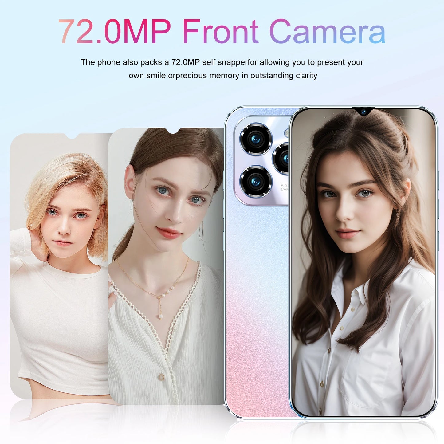 2025 HOT 40 Pro Original For Brand New  Smartphone 6.8 inch Full Screen 4G 5G Cell Phone 6800mAh Mobile Phones Global Version