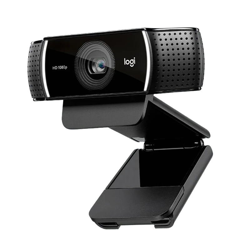 Logitech 100% Original C922 PRO Webcam 1080P 30FPS Full HD webcam Autofocus Web Camera built-in microphone Meeting with tripod