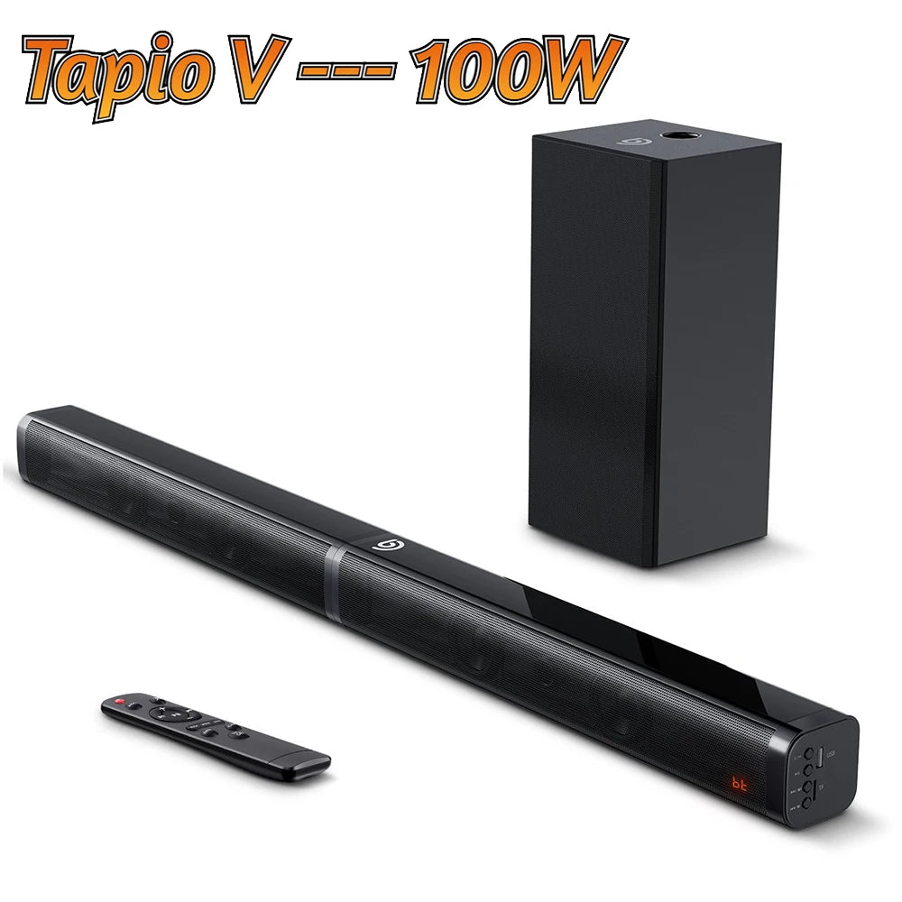 New! 190W TV Soundbar Wired&Wireless Bluetooth 5.0 Speaker Home Theater 3D Stereo Sound bar Subwoofers Soundbar Speaker