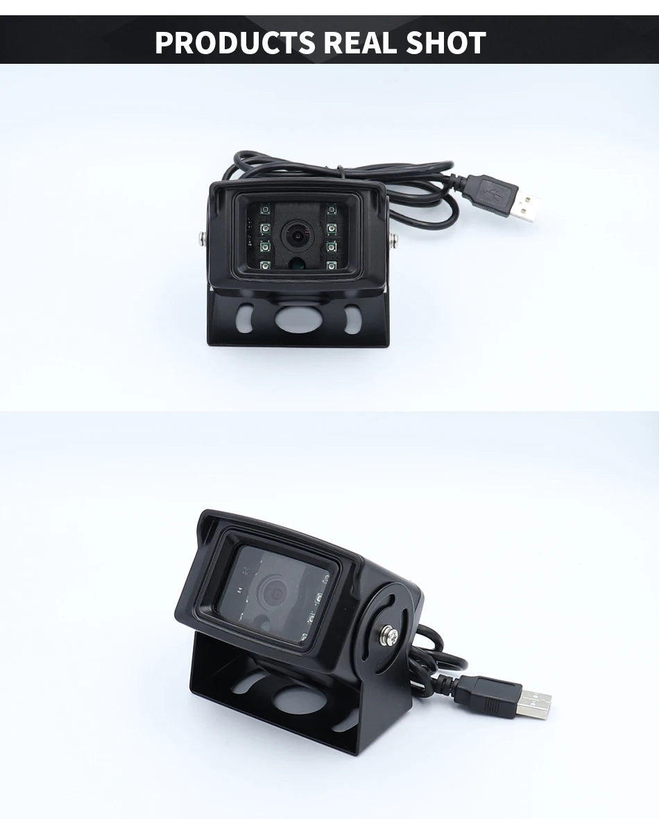 5MP Waterproof car with ircut color black and white switching HD WDR high speed infrared night vision USB camera