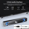 Salange Sound Bar Bluetooth USB Wired Speakers Bar Stereo Speaker For Projector PC Laptop Phone Computer 3.5mm Aux Speaker