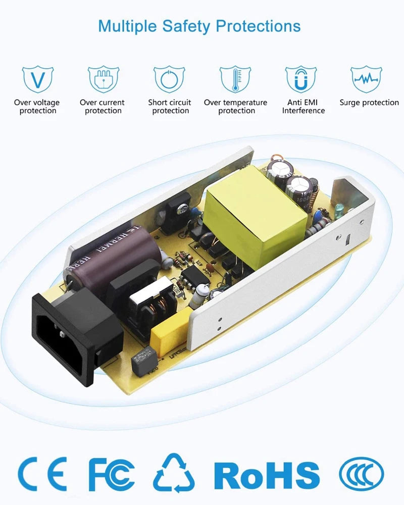 Car Power Adapter AC to DC Converter 110V/ 240V to 12V 15A 160w Power Supply Adapter Cigarette Lighter Socket AC/DC Transformer