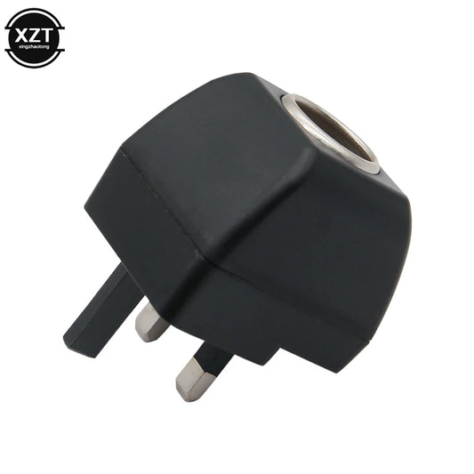 AC Adapter with Car Socket Auto Charger 220V AC to 12V DC US UK Plug for Car Electronic Devices