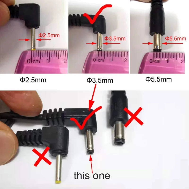 XCGaoon 12V 1.5A Diameter 3.5mm Charging Port With 5V 3.5A Dual USB Car Charger Adapter for Car Radar Detector GPS Camera DVR