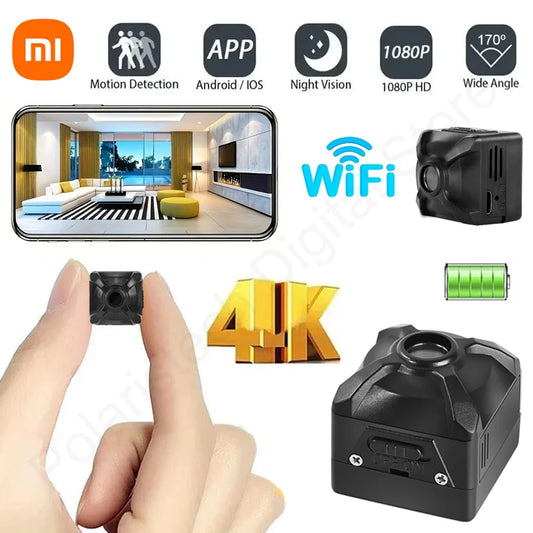 Xiaomi X5 1080P Wireless Camera Mini WiFi IP/AP Remote Monitor Rechargeable Battery Motion Detection  Portable Camcorders Home