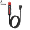 12/24V Car Fridge Plug Cable 2/3/4m 18AWG Car Refrigerator Plug Cigarette Lighter 2m Charging Travel Camping Supplies
