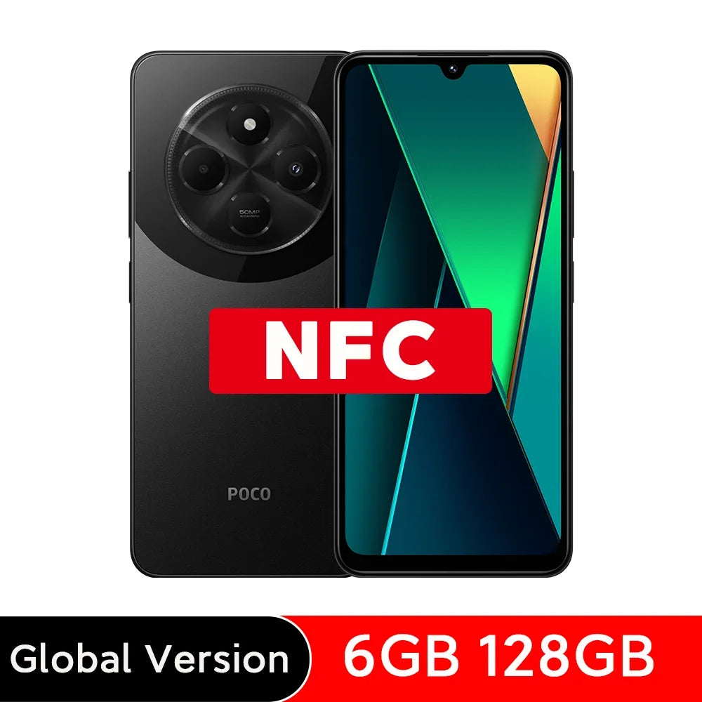 World Premiere Global Version POCO C75 6.88\'\' 120Hz Display Helio G81-Ultra 50MP Camera Massive 5160mAh Battery Support NFC