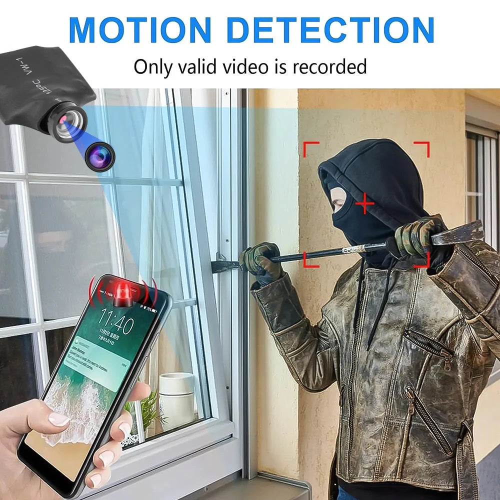 1080P High-Definition Wireless WIFI IP Mini Camera DIY Button Design Module Motion DVR Video Recorder Home Security P2P Camera