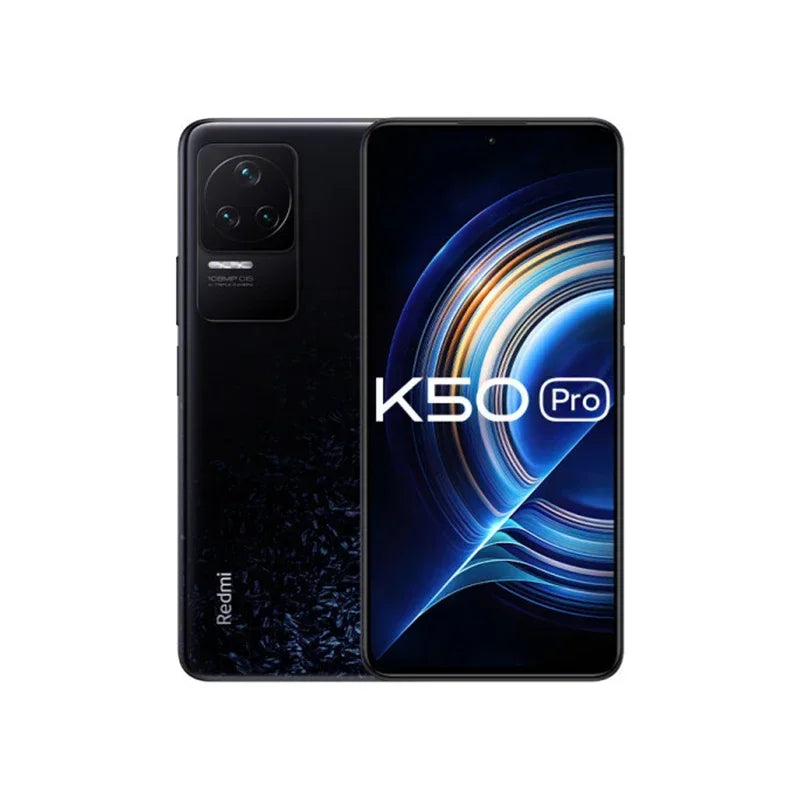 Xiaomi Redmi K50 Pro 5G Google Store MTK Dimensity 9000 Global 2K OLED 120W Fast Charging 108MP OIS Camera used phone