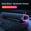 4D Computer Speaker Bar Stereo Sound Subwoofer Bluetooth Speaker For Macbook Laptop Notebook PC Music Player Wired Loudspeaker