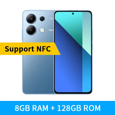 Global Version Xiaomi Redmi Note 13 4G Smartphone 108MP Triple Camera 120Hz AMOLED 33W Fast Charging Snapdragon 685 Octa Core