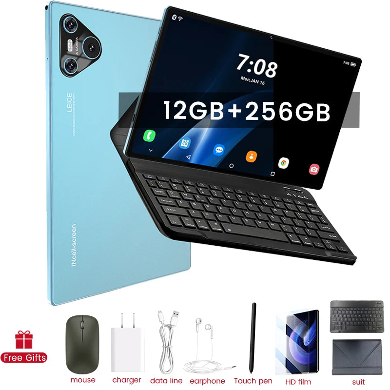 2025 Xioami 11 inch New Android tablets Pad 6S Pro 16GB+1024GB Global Version Tablet 5G WiFi 10000mAh Tablet PC 4K GPS Tablette