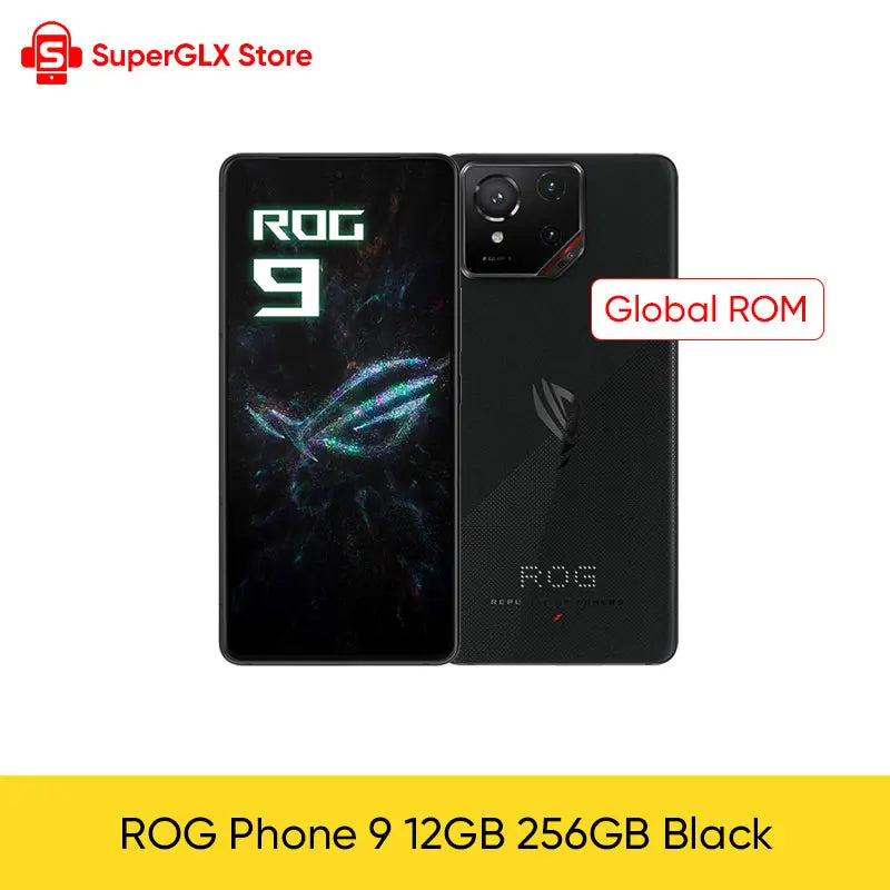 ROG Phone 9 & 9 Pro 5G Gaming Phone Snapdragon 8 Elite 6.78'' 185Hz E-Sports LTPO Display 50MP LYT 700 Camera 65W Fast Charging