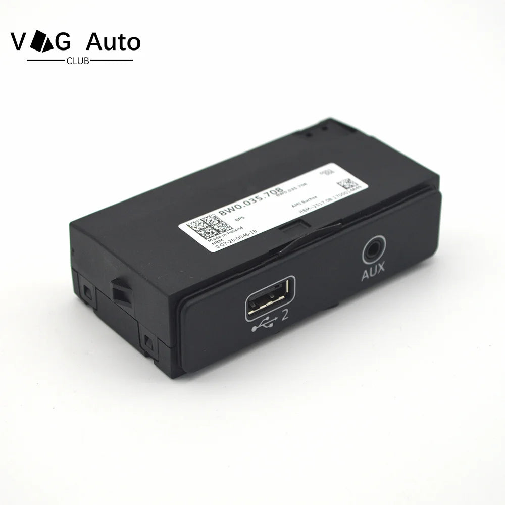 8W0 035 708 For Audi A4B9  A5 Q5FY External Interface  Carplay Switch Audio Source Interface USB AUX-IN 8W0035708