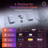 EasySMX X20 RGB Wireless Gamepad Bluetooth Gaming Controller Compatible with PC/NS/TV/Phone/Laptop,6-Axis Gyroscope, Hall Effect