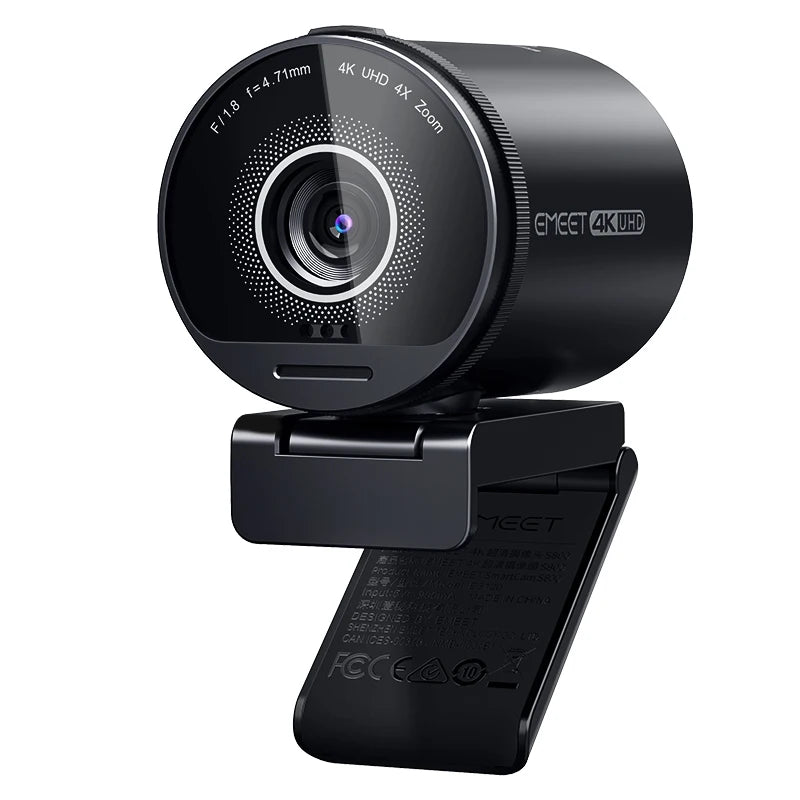 4K Webcam UHD Web Camera HDR Streaming USB Camera With Sony Sensor EMEET S800 Webcam With Dual Noise Cancelling Mics