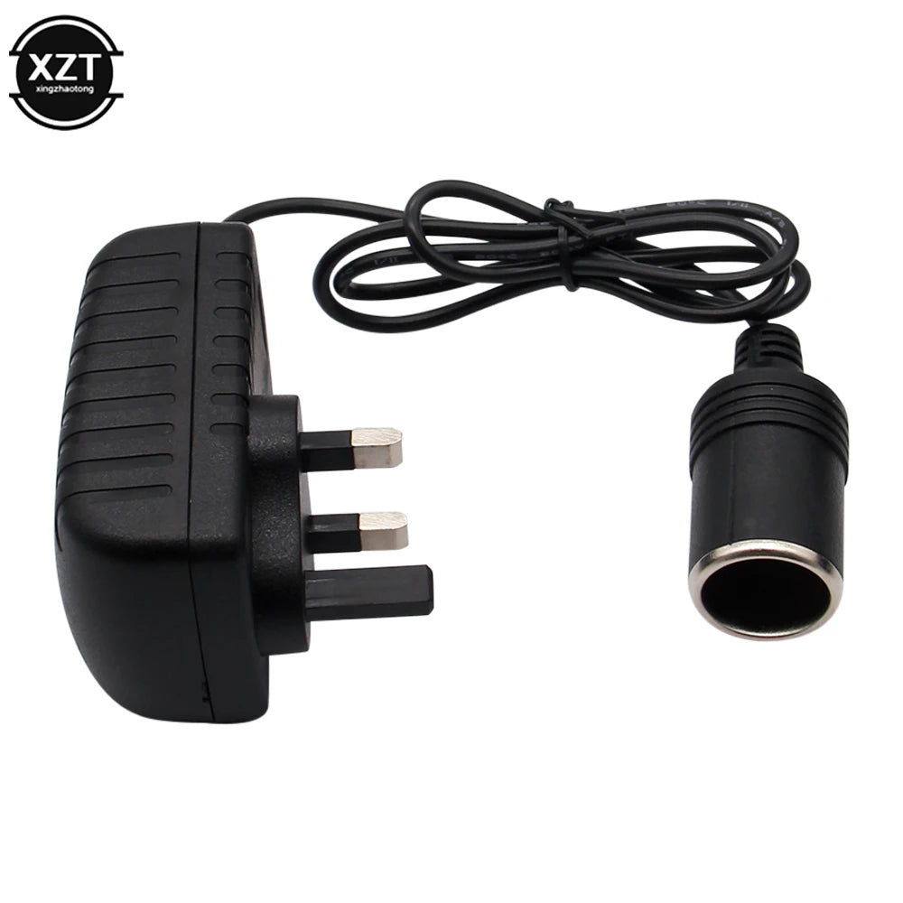 NEWEST AC 220V to DC 12V 2A Adapter Power Supply Cigarette Lighter 24W Converter Inverter Home Car Charger US/EU/UK/AU Socket