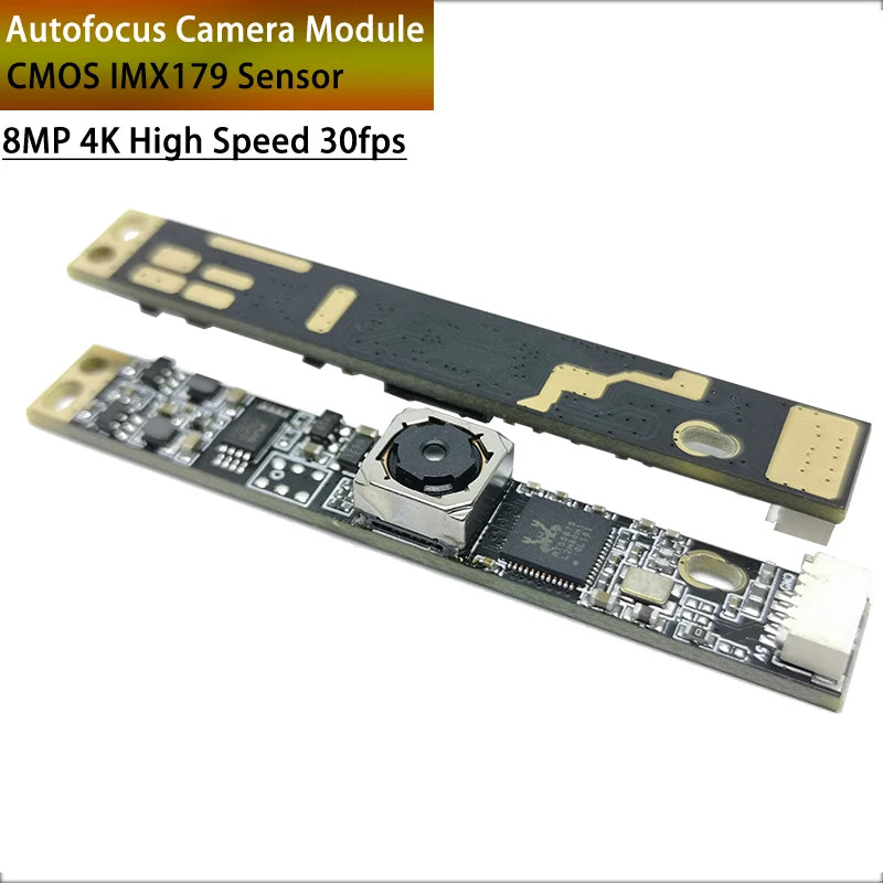 8MP 4K IP Camera Module CMOS IMX179 Autofocus 76 Degree High Speed 30fps USB Plug Play For Creality Falcon 2, Xtool, Lightburn