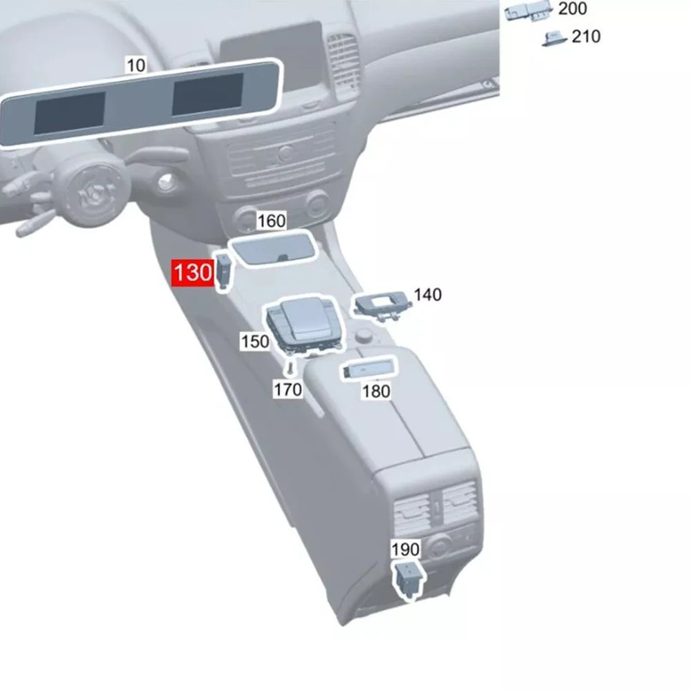 Newest Sale USB Socket For Mercedes W253 W213 W293 W166 OEM A2478209000 Direct Replacement Car Accessories