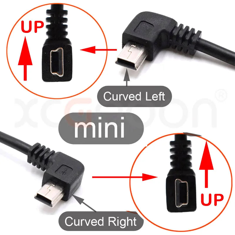 Mini Micro USB Car Charger 3.5meter 5V 3.4A With 2 USB Ports for Car DVR Dash Camera GPS Video Recorder, Input DC 8V-36V