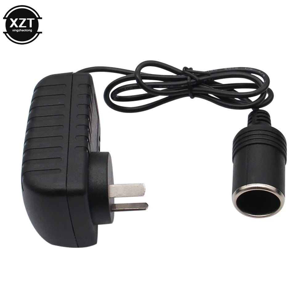 NEWEST AC 220V to DC 12V 2A Adapter Power Supply Cigarette Lighter 24W Converter Inverter Home Car Charger US/EU/UK/AU Socket