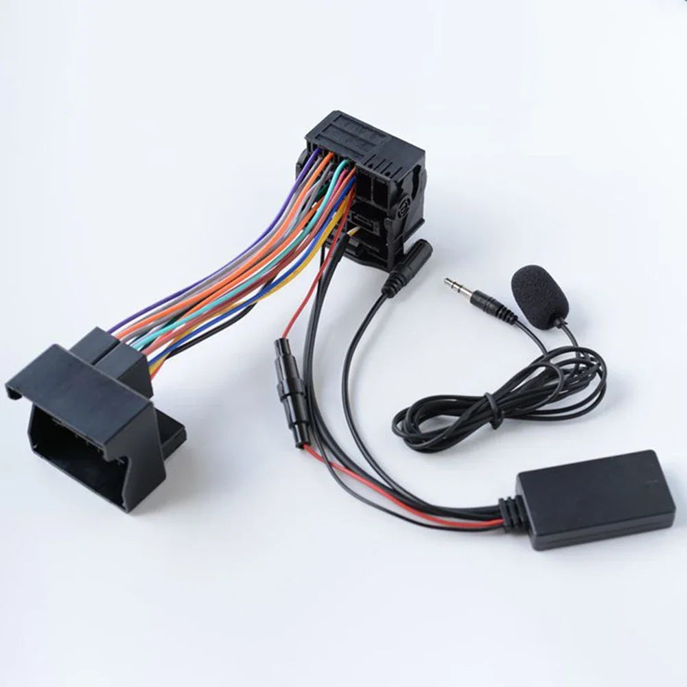 For BMW E46 3 Series Cars Radio Bluetooth-compatible 10Pin AUX IN Audio Cable Adapters For Car Electronics Accessories