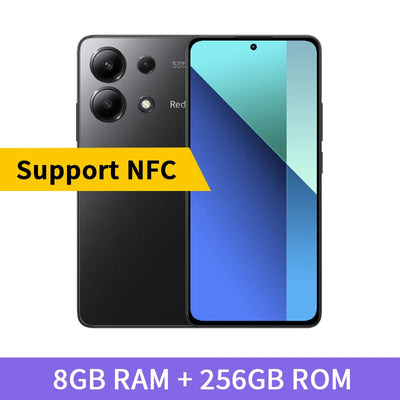Global Version Xiaomi Redmi Note 13 4G Smartphone 108MP Triple Camera 120Hz AMOLED 33W Fast Charging Snapdragon 685 Octa Core