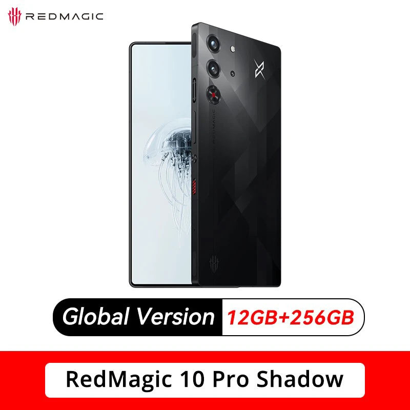 Global Version RedMagic 10 Pro 5G Gaming Phone 6.853" Snapdragon 8 Elite 7050mAh Battery 80W Charge 50MP Camera NFC