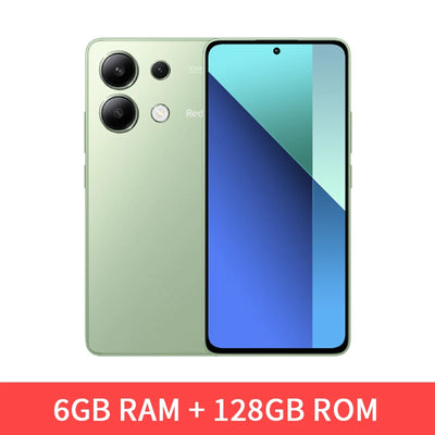 Global Version Xiaomi Redmi Note 13 4G Smartphone 108MP Triple Camera 120Hz AMOLED 33W Fast Charging Snapdragon 685 Octa Core