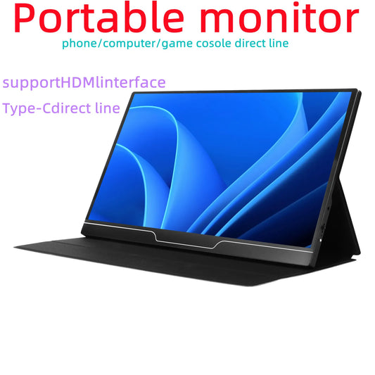 New! 14.0 13.3Inch 1080P Monitor Portable Lcd Screen HDR USB Type C HDMI-Compatible For Switch PS5 Xbox Macbook Phone Gaming