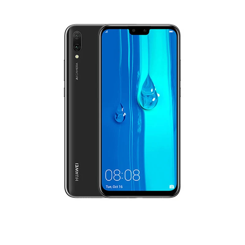 HONOR Y9-2019 Smartphone Global Firmware 6.5-inch Front Camera 16M Battery 4000 mAh Dual SIM CPU Haisi Qilin 710 used phone