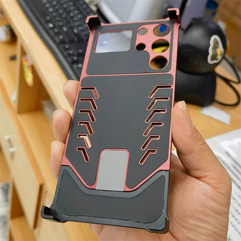 Case For Red Magic 10 Pro Plus Case Aluminum Alloy Heat Dissipation Cooling Metal Bumper For Nubia RedMagic 10 Pro Back Cover