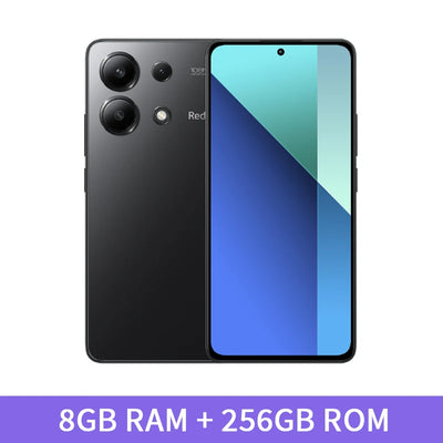 Global Version Xiaomi Redmi Note 13 4G Smartphone 108MP Triple Camera 120Hz AMOLED 33W Fast Charging Snapdragon 685 Octa Core