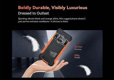 Cubot KingKong ACE 3, smartphone android 14, 24GB RAM(8GB+16GB), 256GB ROM, 90Hz Screen,Dual Screen, 100MP Camera, Add to Cart