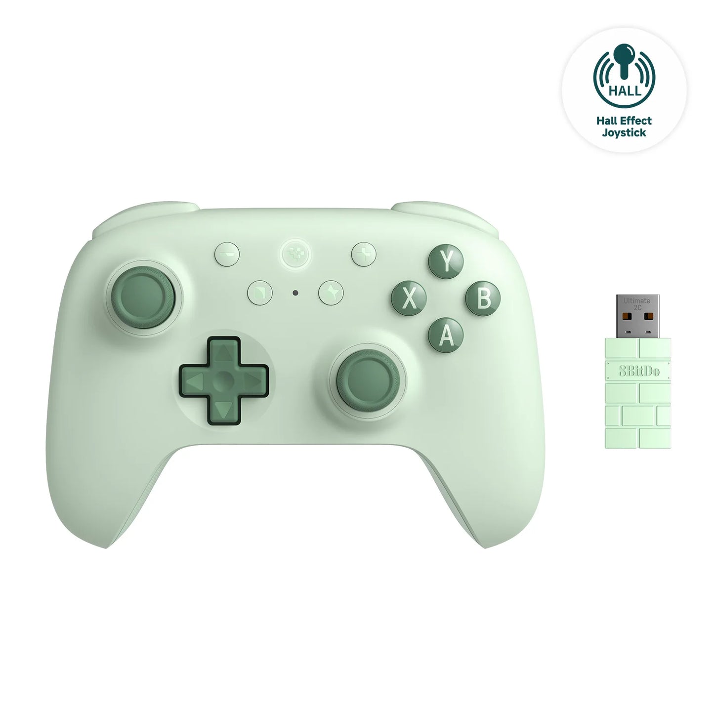 8BitDo New Ultimate 2C Wireless Gaming Controller for PC, Windows 10, 11, Steam Deck, Raspberry Pi, Android Gamepad Accessories