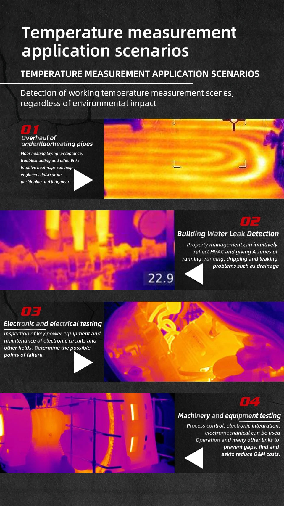 BSIDE Thermal Imager HX1 NEW Camera Laser Thermographic 240×240 Resolution For Circuit PCB Repair Pipeline Detection Medical