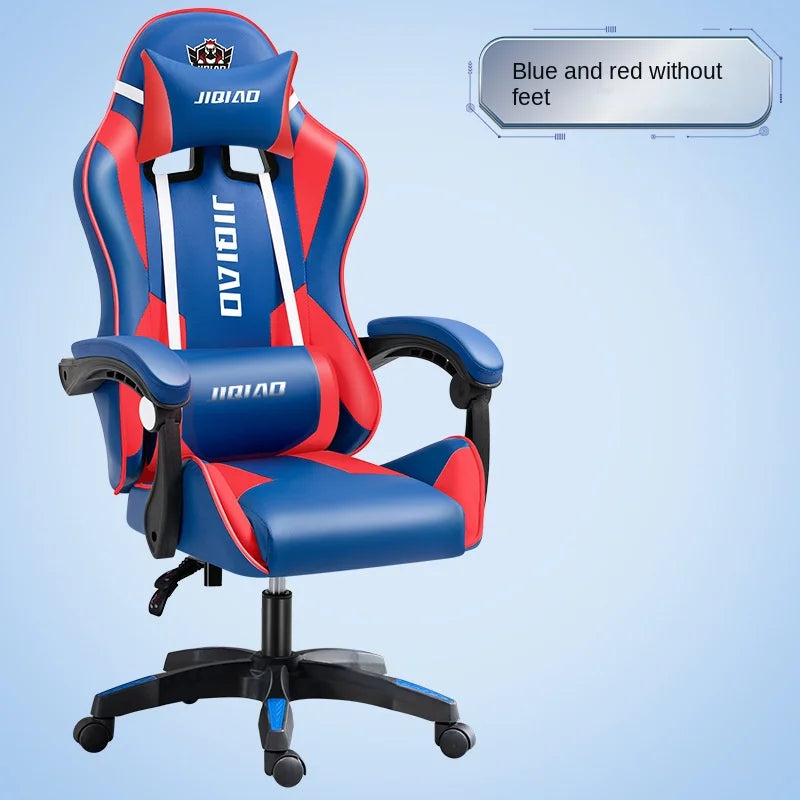 Warming Modern Minimalist Home Gaming Chair With Footrest Internet Cafe Computer Chair Reclining Live Streaming Rotating Chair