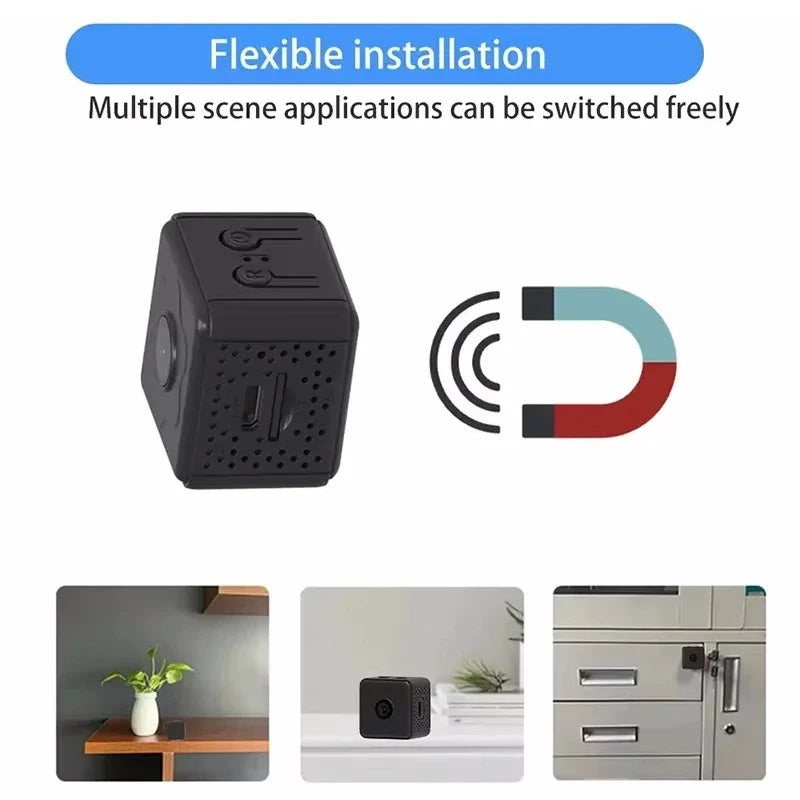 Xiaomi 1080p Mini Camera Wireless WiFi Remote Monitor Camera Motion Detection Recorder Super-long Battery Life Home IP Camera