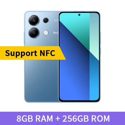 Global Version Xiaomi Redmi Note 13 4G Smartphone 108MP Triple Camera 120Hz AMOLED 33W Fast Charging Snapdragon 685 Octa Core
