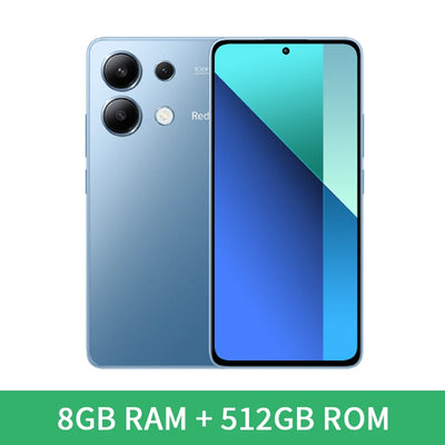 Global Version Xiaomi Redmi Note 13 4G Smartphone 108MP Triple Camera 120Hz AMOLED 33W Fast Charging Snapdragon 685 Octa Core