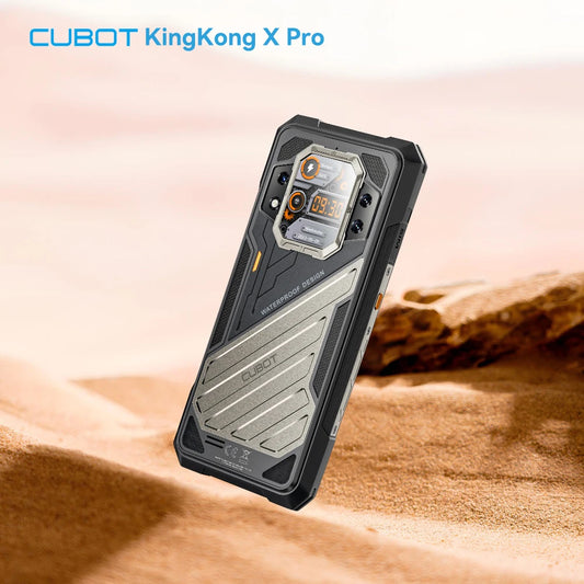 CUBOT KINGKONG X PRO Rugged 5G Smartphone MTK Dimensity 8200 144Hz 6.72"Screen 10200mAh 24GB/48GB RAM+256GB ROM 100MP Camera NFC