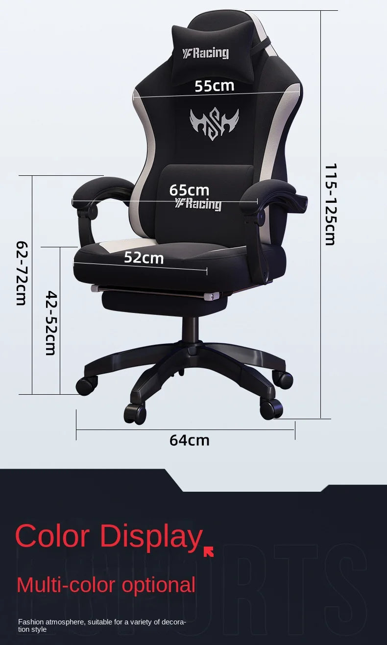 Warming Gaming Chair Couch Computer Chair Comfortable Sedentary Reclining Office Chair Fotel Gamingowy Chaise De Bureaux