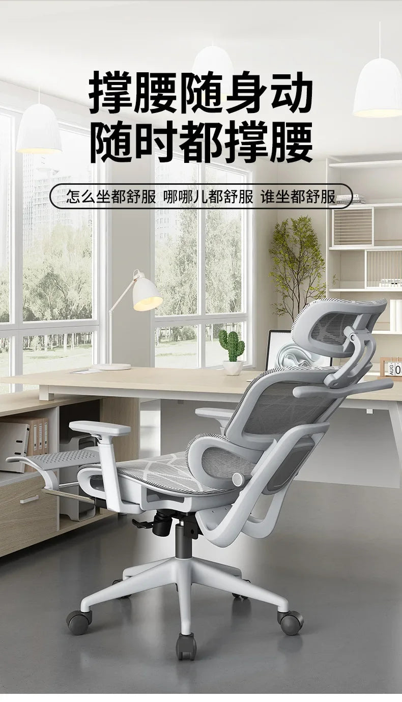 Computer Chairs Ergonomic Back Support Office Chair Computer Chair Wheels Adjustable Cadeira Gamer Gaming Relaxing Chairs