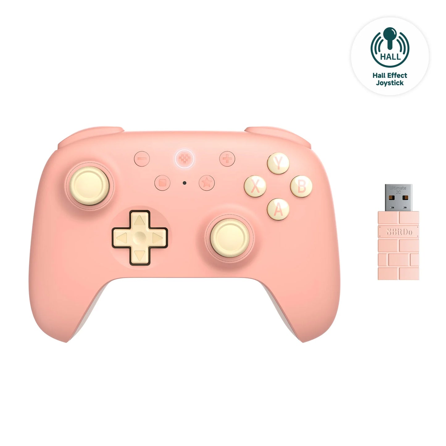 8BitDo New Ultimate 2C Wireless Gaming Controller for PC, Windows 10, 11, Steam Deck, Raspberry Pi, Android Gamepad Accessories