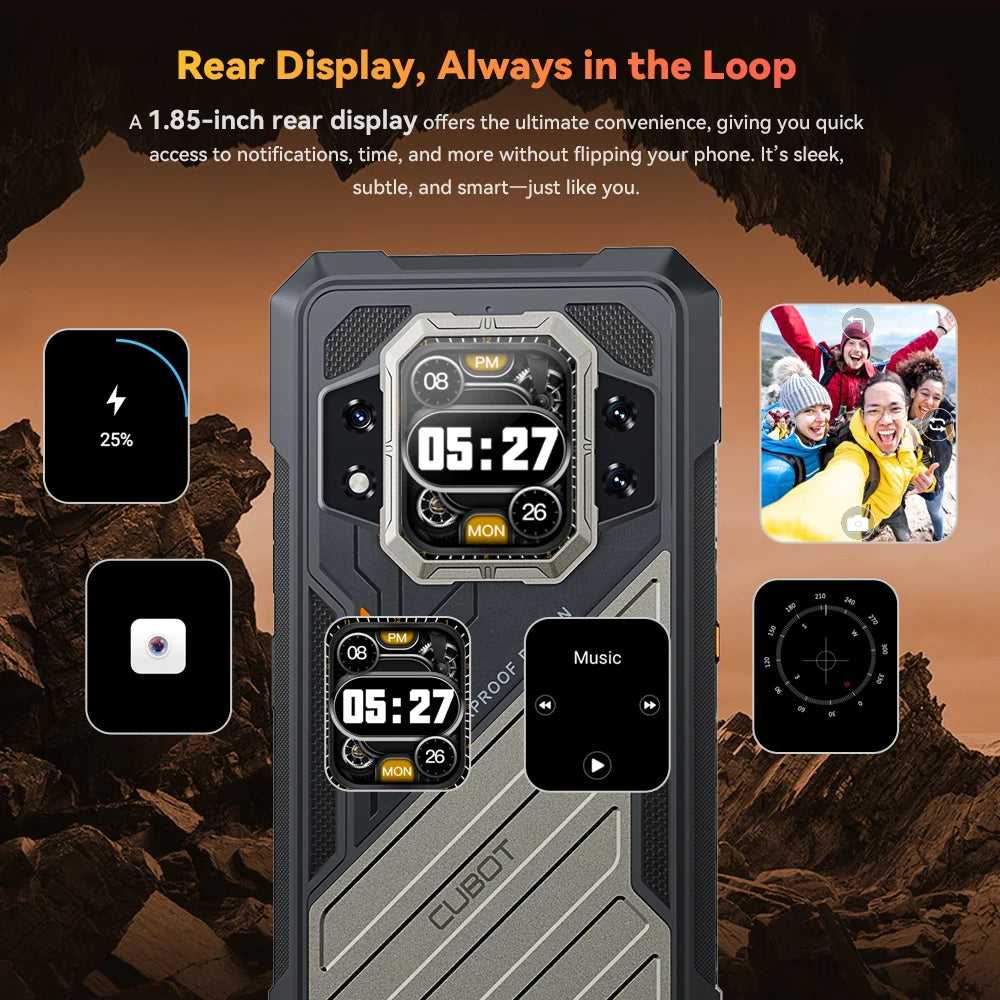 [New Arrival] CUBOT KING KONG X PRO, Rugged Smartphone 5G, Dimensity 8200, 4nm, 3.1GHz, 144Hz 6.72" Screen, 10200mAh, 24+256GB