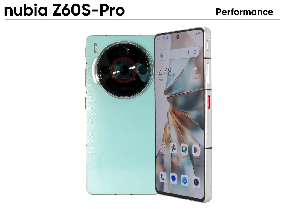 Nubia Z60S Pro Global Version 5G Smartphone Snapdragon 8 Gen 2 MyOS 14.0 120Hz 6.78-inch AMOLED Screen 50M+50M+8M 5100mAh NFC