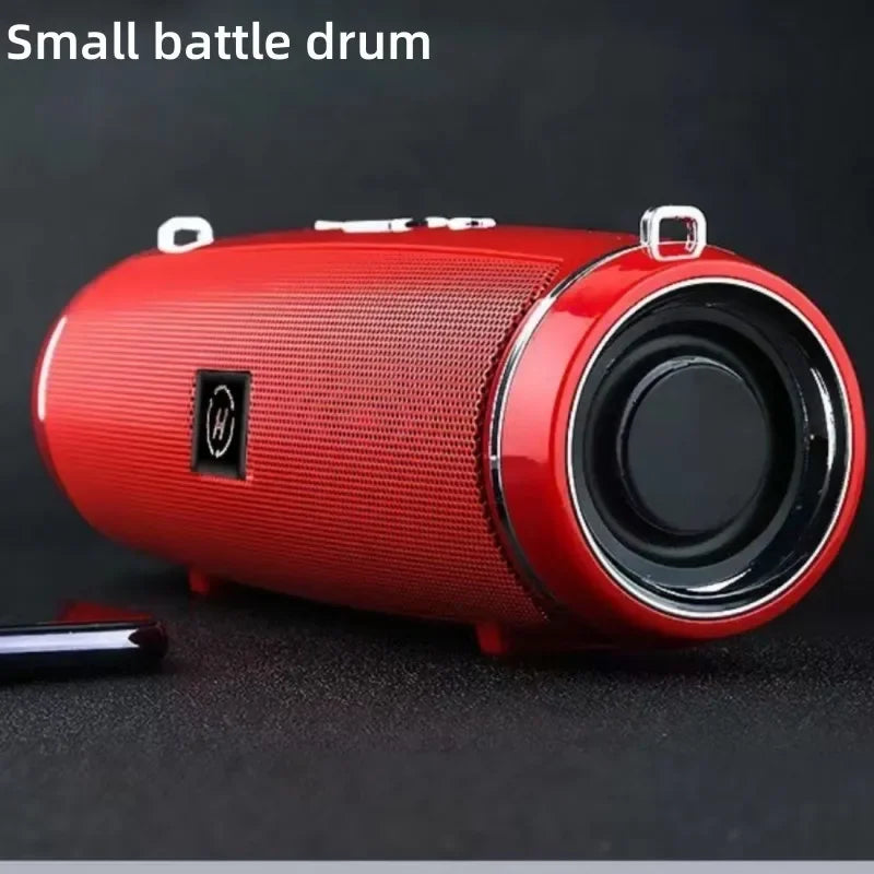 200W Portable Bluetooth Speaker IPX7 Waterproof Outdoor HIFI Pillar Speaker Subwoofer Stereo Speaker FM Radio TF Boom Box