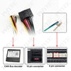 16 Pin to Quadlock Wiring Harness, CAN Bus Decoder, for Ford Focus MK2 Fiesta Mondeo Transit, Automotive Cable for Android Radio