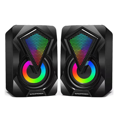 Computer Speaker Deep Bass Sound Loudspeaker USB Mini Audio Speakers For Laptop Notebook Desktop PC Multimedia Loudspeakers