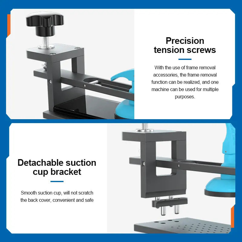 SUNSHINE S-918L Plus 7-in-1 Curved Screen Separator Edge Screen 360° Mobile Phone Heating Remove Screen Repair Tool